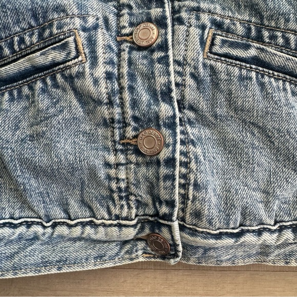 Girls Gap Sherpa Lined Denim Jacket, XXL - Picture 2 of 13